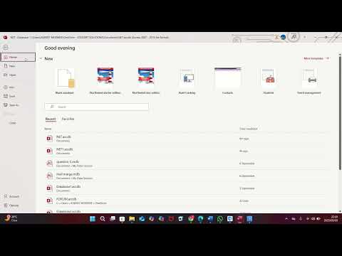 OFFICE DATA PROCESSING LEVEL 4 DATABASE 25IN