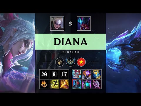 Diana Jungle vs Rek'Sai - VN Challenger Patch 25.12