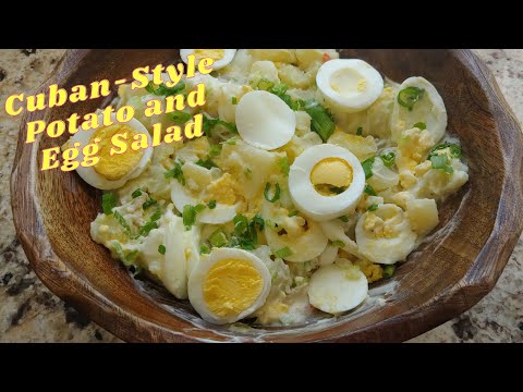 CUBAN STYLE POTATO AND EGG SALAD