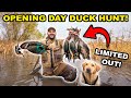 OPENING DAY Duck Hunt At The LEASE Limited Out CATCH CLEAN COOK