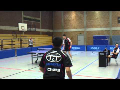 Shun-Hung Chang - David McBeath 1. Satz | TTC Altena ClubTV