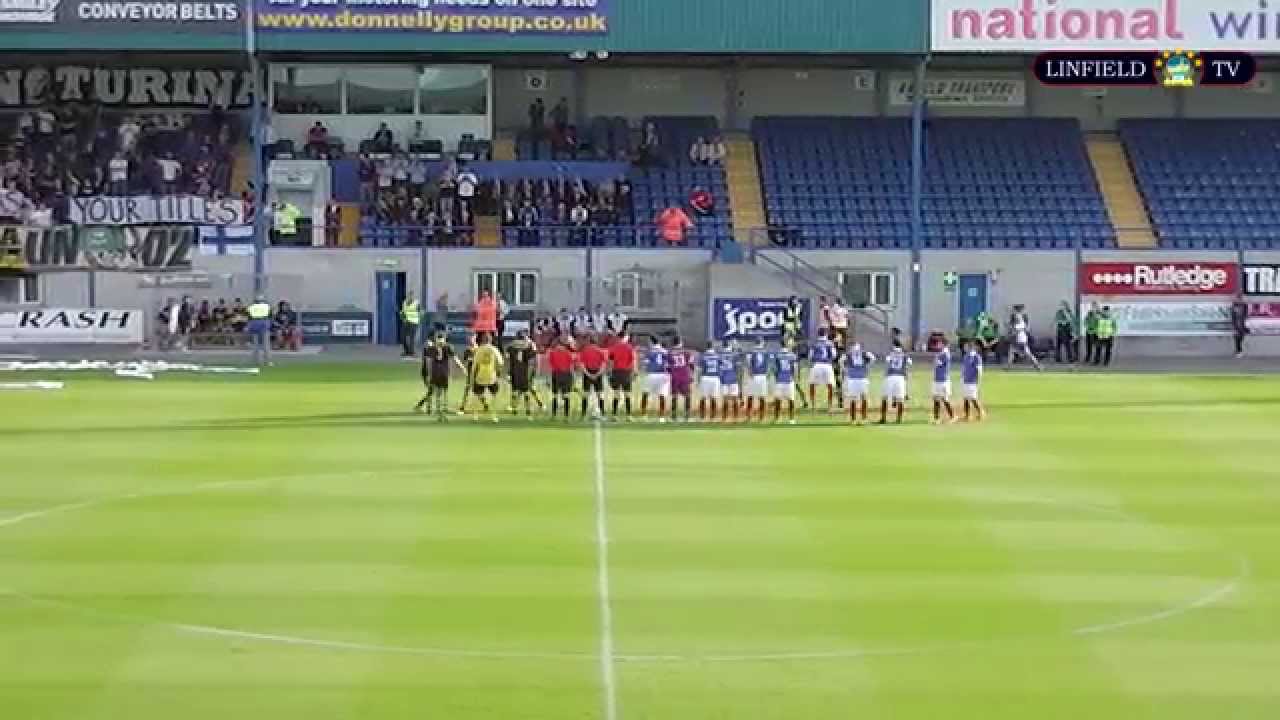 Linfield v AIK Solna 17/7/14