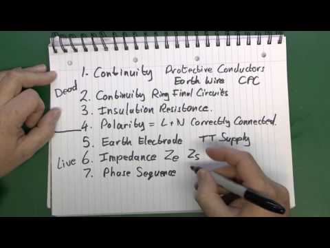 Electrical Installation Testing Introduction