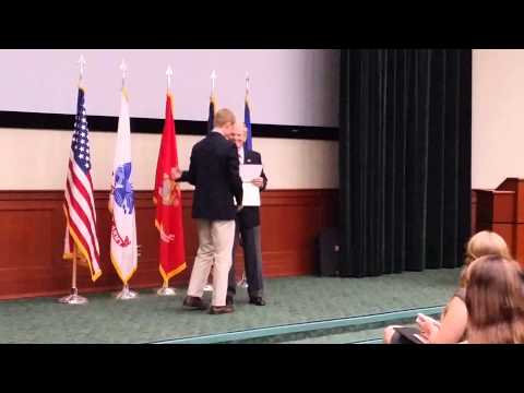 Blake accepts USNA appointment