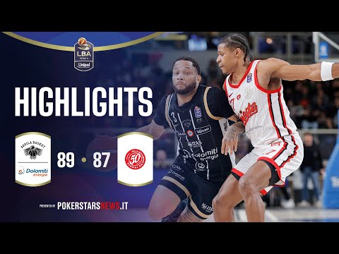 Dolomiti Energia Trentino - Trieste Basketball | PokerstarsNews Highlights Serie A Unipol 2025/2026