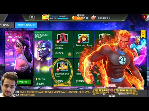 ACT 7.4.4 (Between the Eons) EASY COMPLETION | MARVEL CONTEST OF CHAMPIONS GAMEPLAY IN HINDI