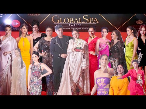 Global Spa Awards 2023 Complete Video | Rekha, Bhagyashree,Raveena,Babil,Sobhita