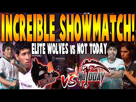 ELITE WOLVES vs NOT TODAY [BO2] - SHOWMATCH! "K1 Chris vs Wisper Leostyle" - Lima Games Week DOTA 2