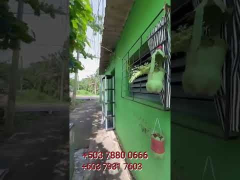 Bonita casa disponible en Acajutla, Sonsonate, El Salvador