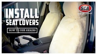 How to - Install Seat Covers // Supercheap Auto
