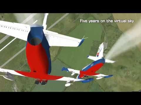 The fifth anniversary of Biele Albatrosy virtual aerobatic team