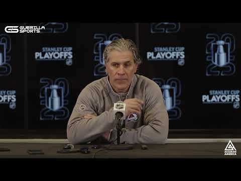 Jared Bednar | Morning Skate Availability | R1 G4