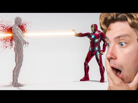 Reacting To Super-Hero Molecular Ragdolls!!