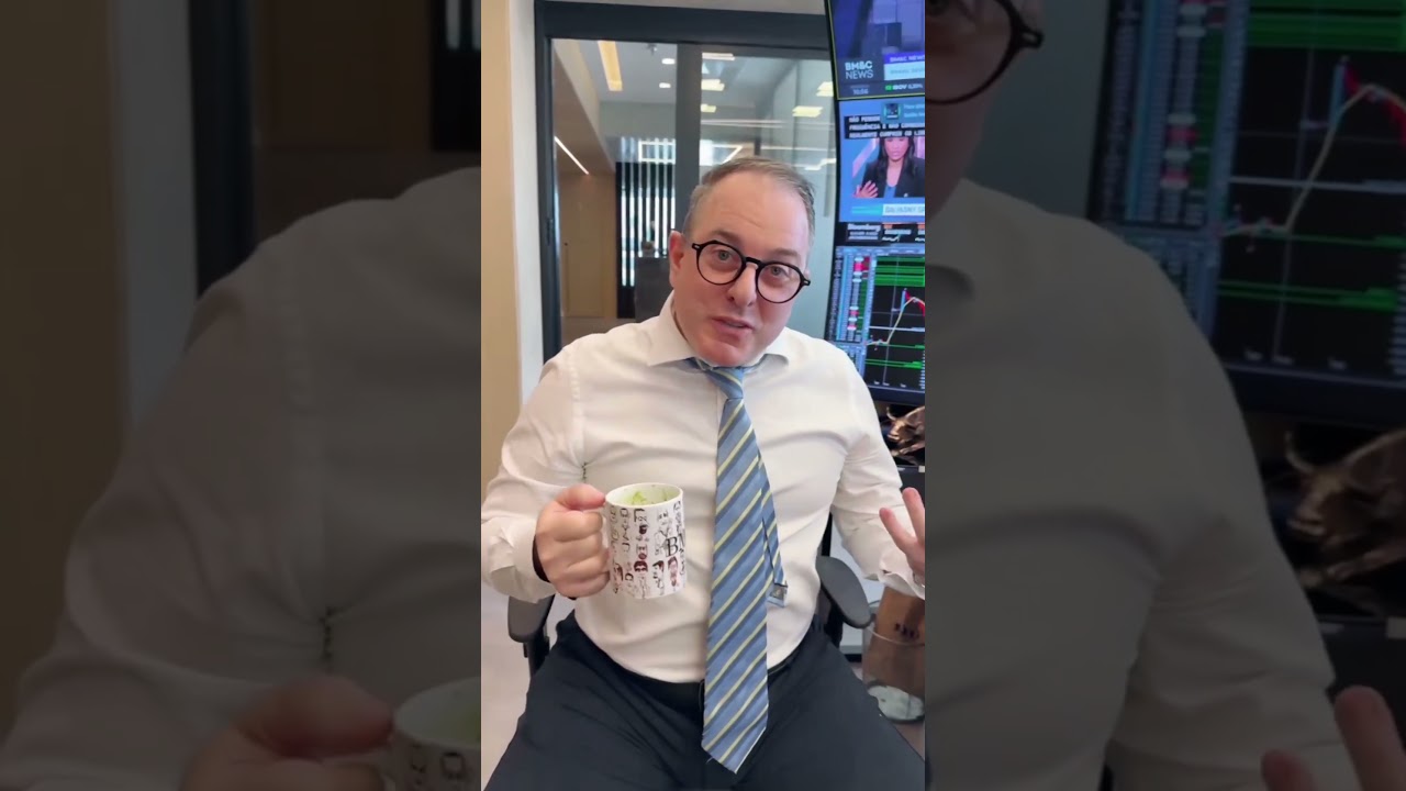 Caneca em homenagem aos operadores do pregão BMF  #daytrade #bmf #bolsadevalores #indicefuturo