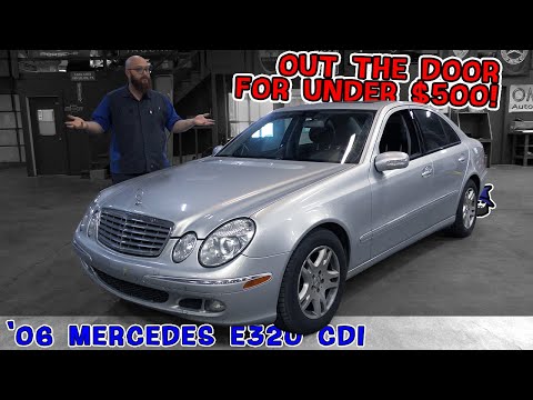 Not all repairs break the bank! The CAR WIZARD fixes this '06 Mercedes E320 CDI for under $500