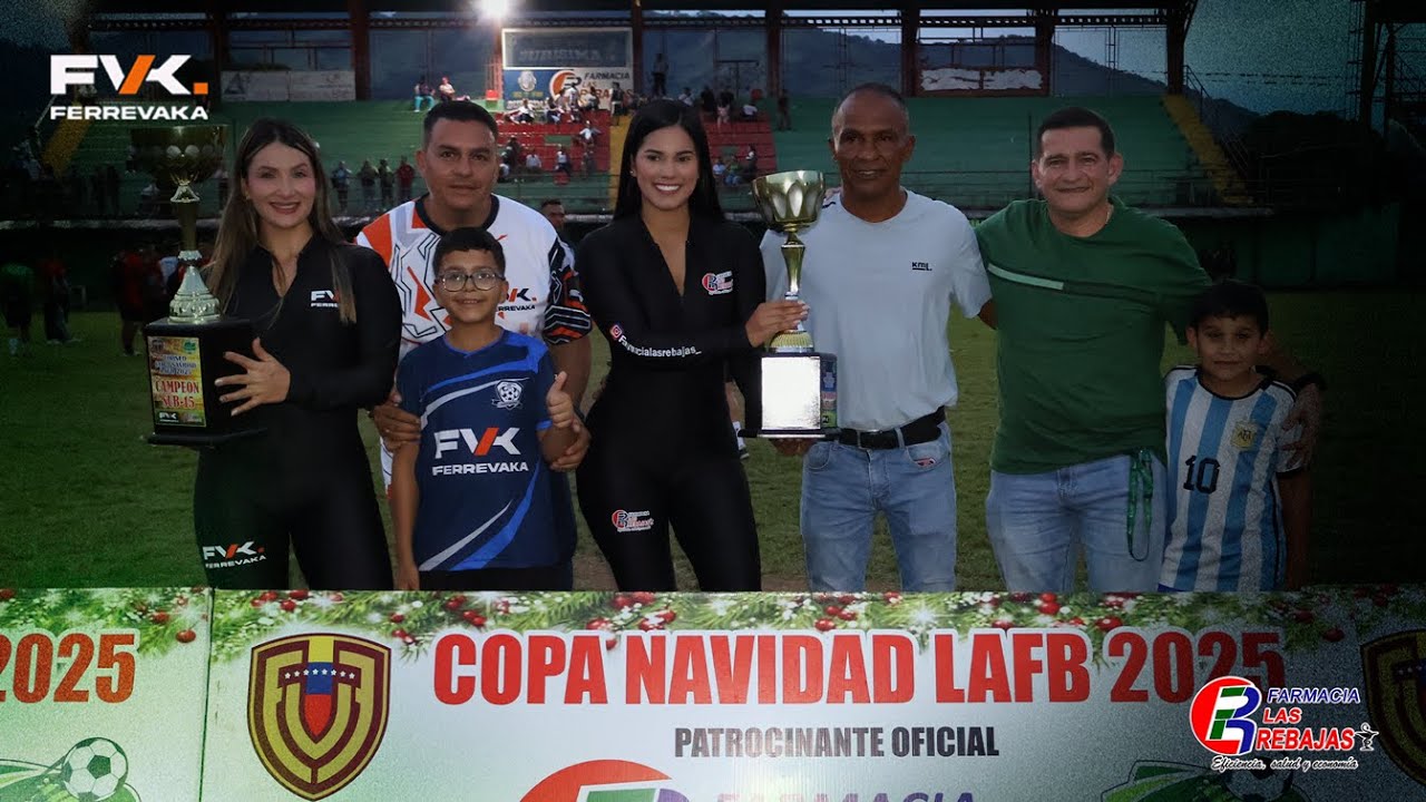 FINALS | AWARDS CEREMONY FOR CATEGORIES UNDER-15 TO UNDER-17 - ANDEAN FOOTBALL LEAGUE BARINAS