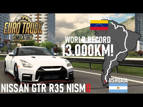 ETS2 WORLD RECORD / DRIVING 13.000KM THROUGH SOUTH AMERICA