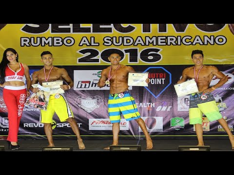 MEN PHYSIQUE JUVENIL 1.70 m. – CAMPEONATO SELECTIVO 2016