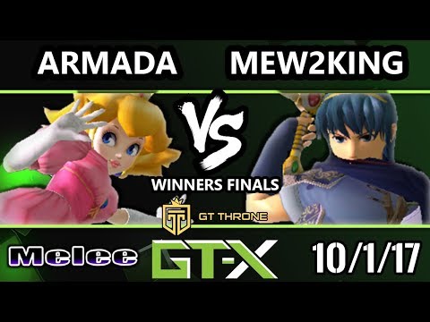 GTX 2017 Melee - [A]rmada (Peach) vs FOX MVG | Mew2king (Marth) - SSBM W.Finals