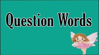 Lets learn question words. Grammar lessons