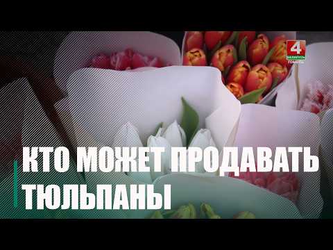 Узнали, кто и как может продавать тюльпаны к 8 Марта