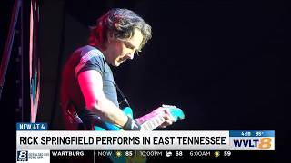 Rick Springfield celebrates 77th birthday headlining Gatlinburg rock festival
