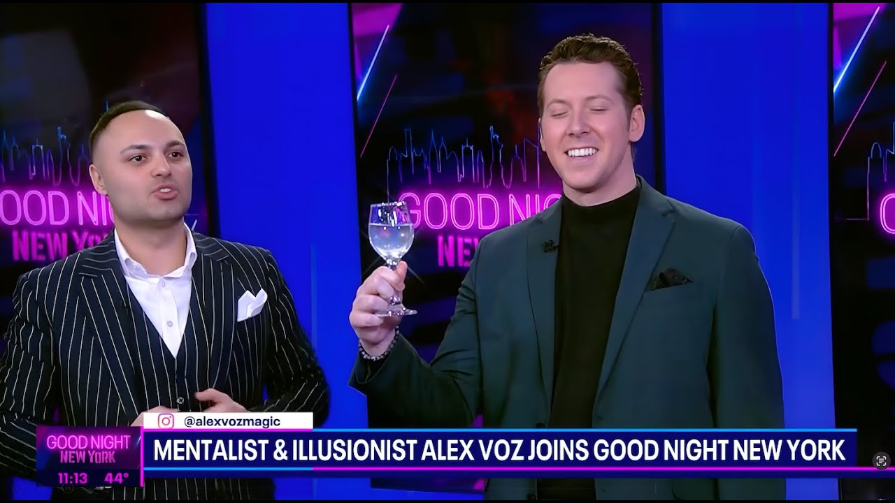Promotional video thumbnail 3 for Alex Voz Professional Mentalist