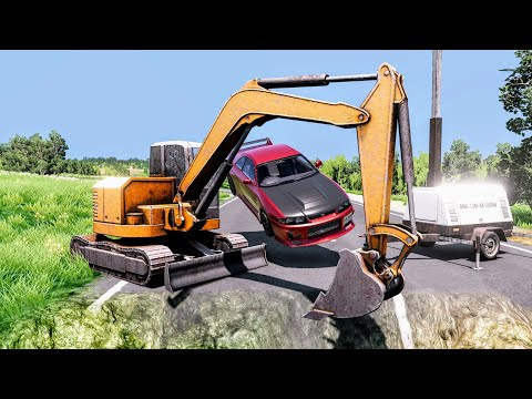 Overconfident Driver Crashes #8 - BeamNG Drive | CrashBoomPunk