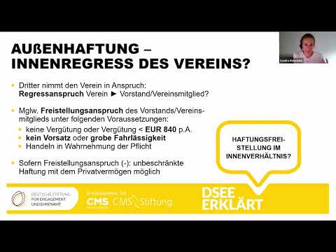 DSEEerklärt Rechtlich sicher im Verein Teil 1: Keine Absicht? – Haftungsfragen im Verein