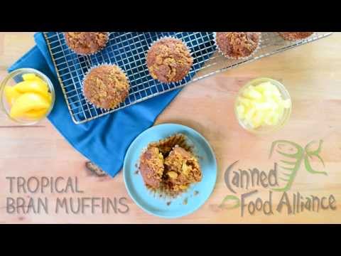 Tropical Bran Muffins