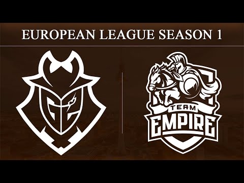 G2 vs Empire @Consulate | European League - Season 1 - Stage 2 (30 September 2020)