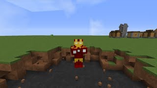 preview picture of video 'Mine Craft Mods! - Super Heroes Mod (1.5.2)!'
