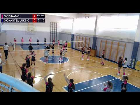 29.4.2022., PH ML. KADETKINJE, OSMINA FINALA, OK DINAMO - OK KAŠTEL LUKŠIĆ
