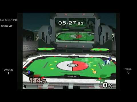 GSS 73 SSBM - GWM420 (Fox, Falco) vs. Project (Default Fox) - Melee LSF