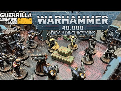 Warhammer 40k: Boarding Actions Battle Report - Fallen Angels vs. Ultramarines