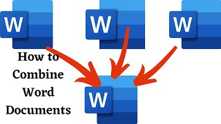 how to combine Microsoft word documents into one | Merge word documents without losing formatting