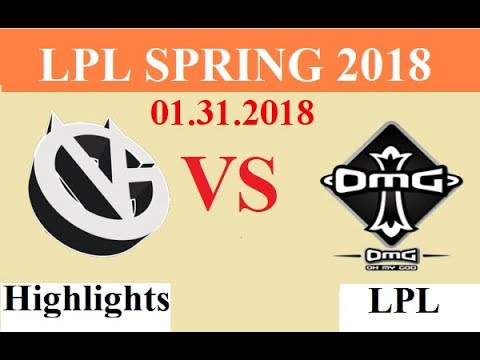 [01.31.2018]: OMG vs VG - Highlights Game 2 - LPL Spring 2018 W3D3