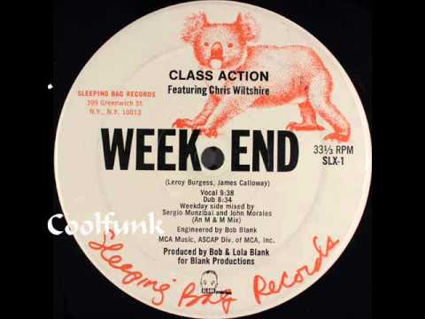 Class Action Feat Chris Wiltshire - Weekend (12" Garage Disco-Funk 1983)