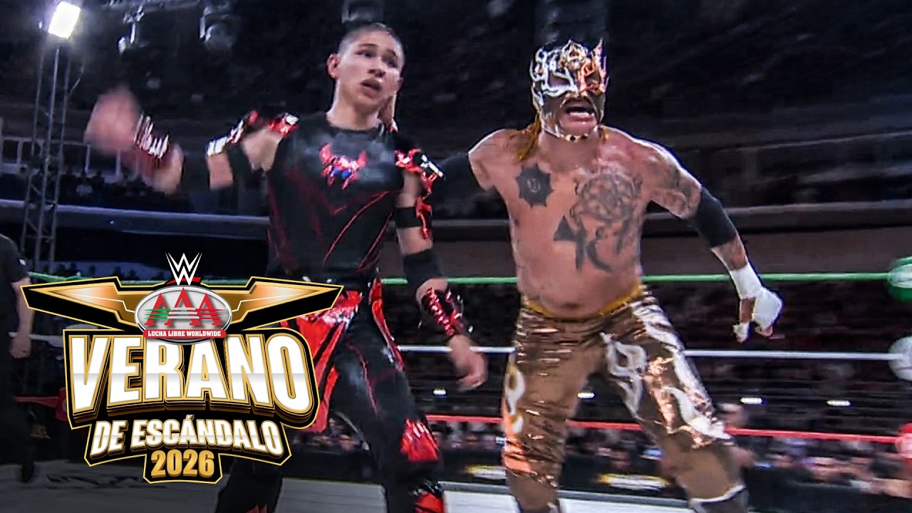 Rey Fenix overcomes Mini Vikingo | Title Match: AAA Verano de Escándalo highlights