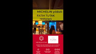 Baştan sona Michelin yıldzlı ⭐️⭐️ FATIH TUTAK restoranı  #michelinguide #fatihtu