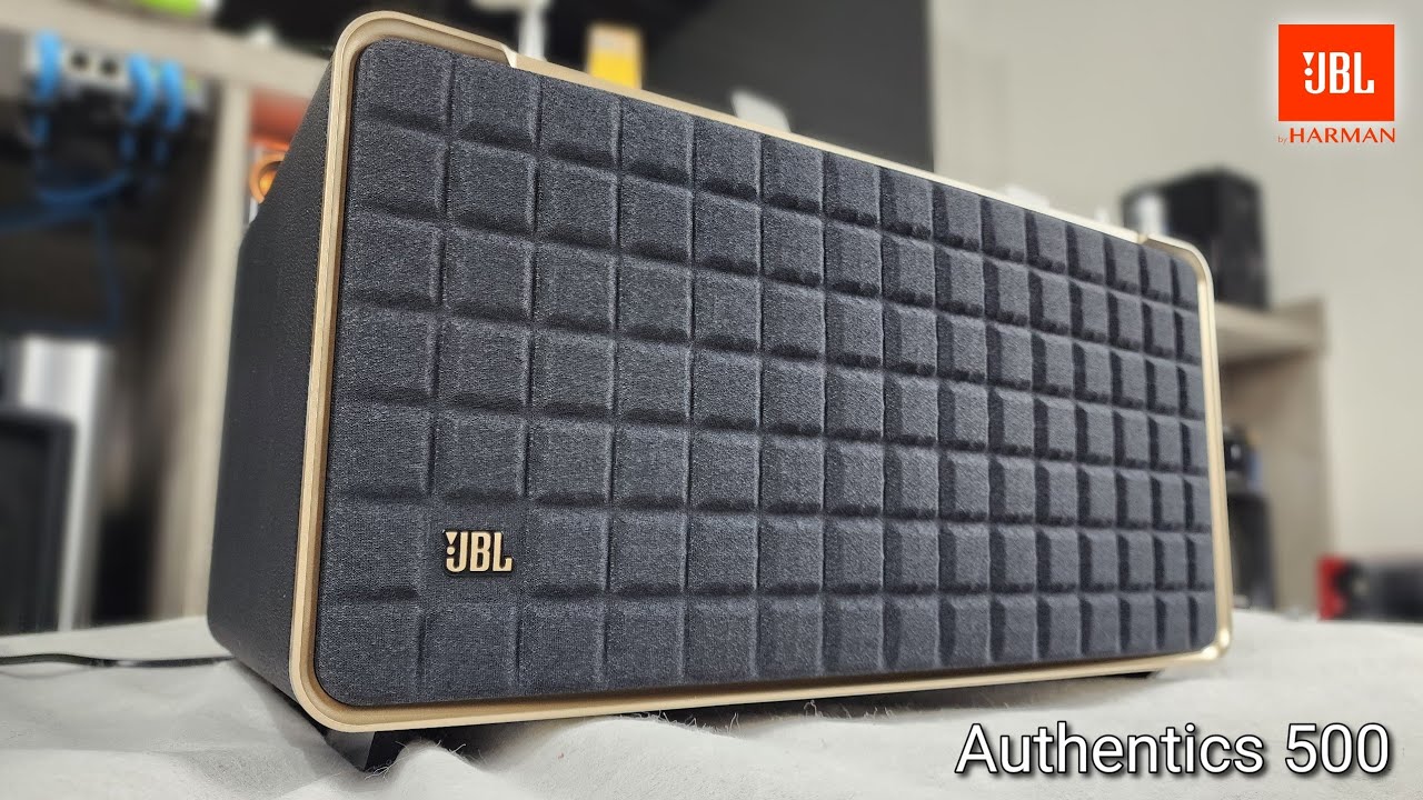 Unboxing (desembalando) JBL Authentics 500