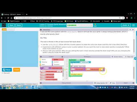 Code.org | Computer Science Discoveries | Unit 3 Lesson 17 part 1 exercises