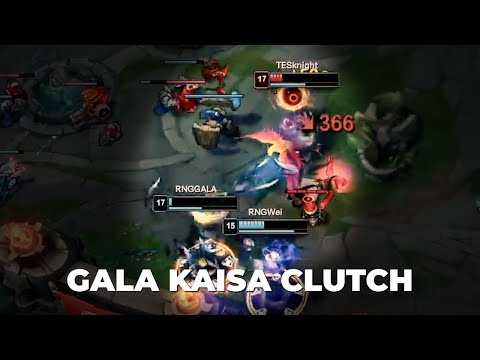 Gala Kaisa dodges Ryze Q | RNG Gala