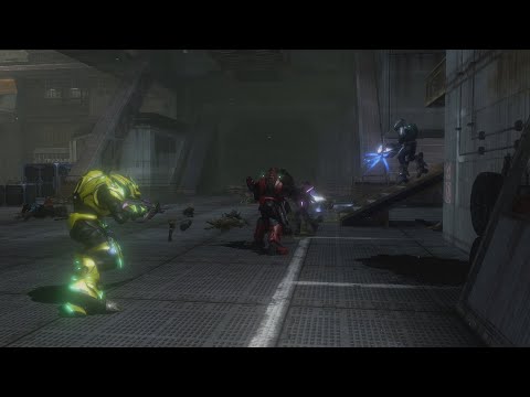 Halo 3 Floodgate 25 Elites Ai Battle