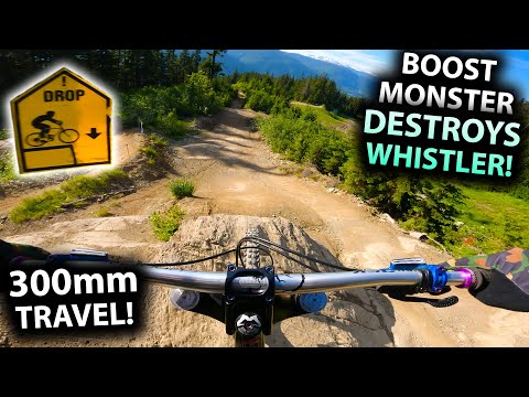 Whistler but on 300mm of Suspension