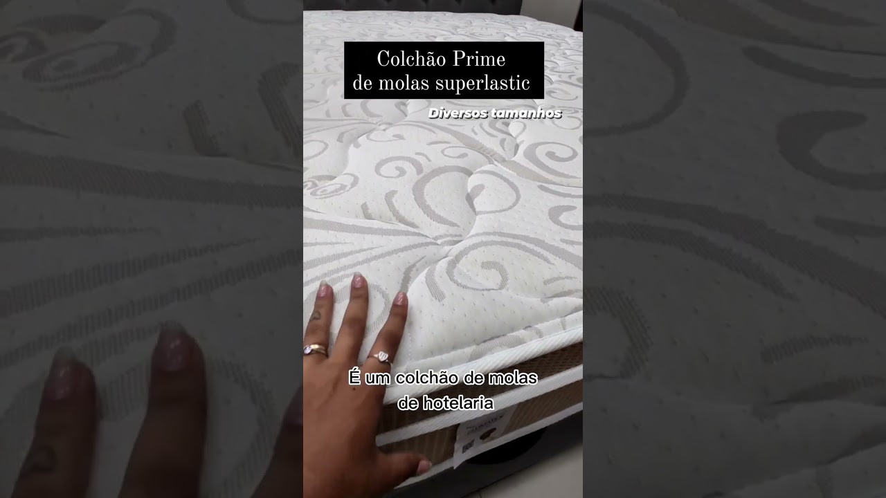 Watch Now Colchão Prime de molas Superlastic - Clássico e confortável Colchão Prime de molas Superlastic - Clássico e confortável