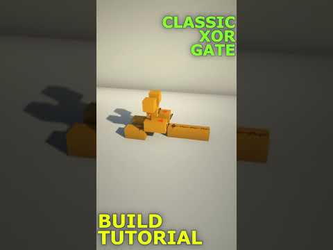 Nukirain - Classic XOR Gate | Minecraft Redstone Tutorial