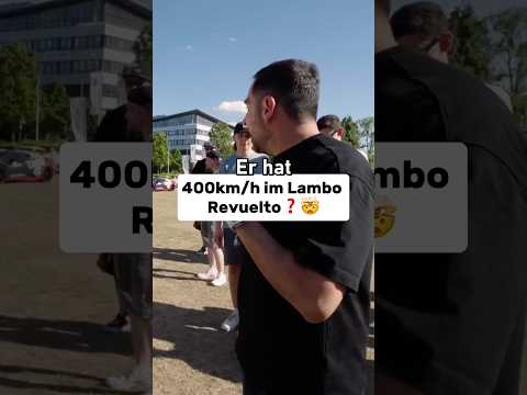 400km/h im Lambo Revuelto? 🤯