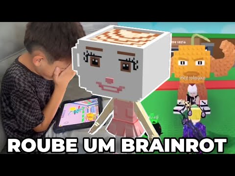 CRIANÇAS CHORANDO DESESPERADAS por BRAINROTS ROUBADOS no ROBLOX