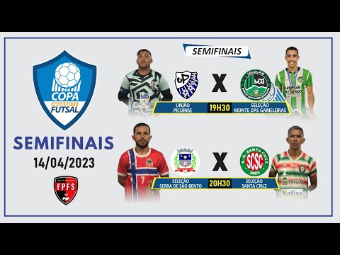 Copa ArarunaTV de Futsal 2023 - SEMIFINAIS - 14/04/2023